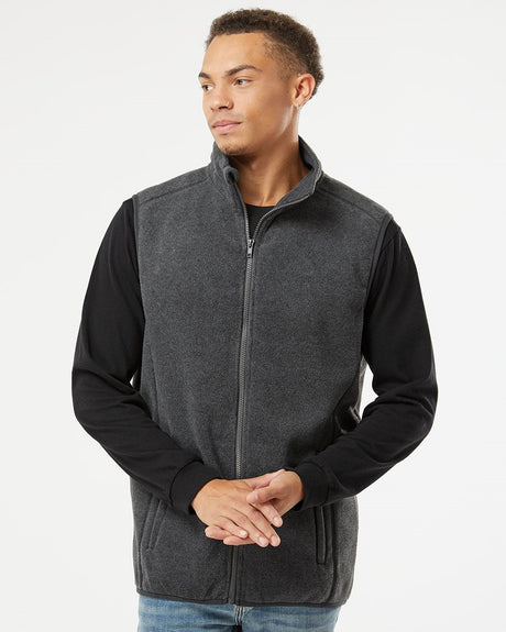 Burnside Men's Polar Fleece Vest Burnside