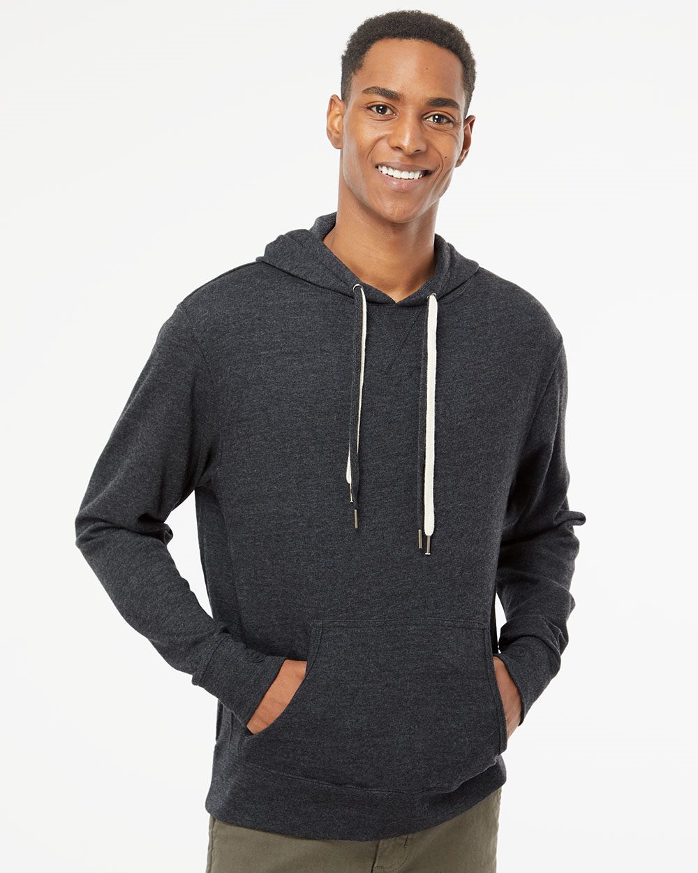 Independent Trading Co. Men's Midweight French Terry Hooded Sweatshirt Independent Trading Co.