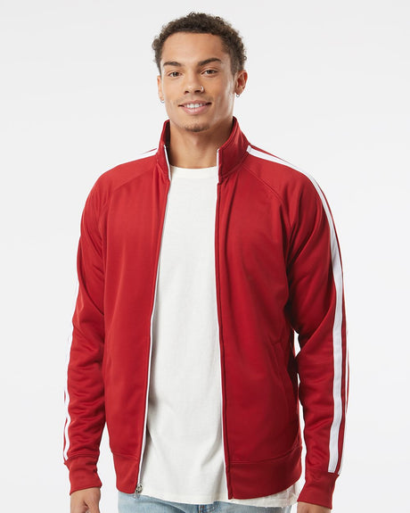 Independent Trading Co. Men's Lightweight Poly-Tech Full-Zip Track Jacket Independent Trading Co.