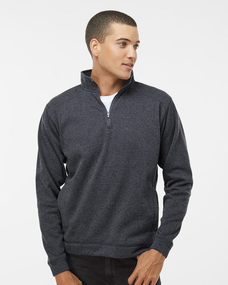 J. America Cosmic Fleece Quarter-Zip Sweatshirt J. America