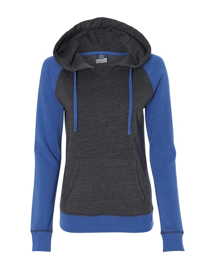 MV Sport Women's Harper Raglan Hooded Sweatshirt MV Sport