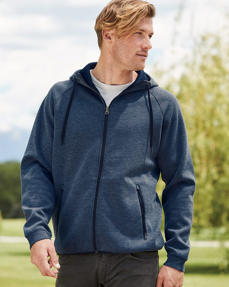 Weatherproof Men's HeatLast? Fleece Tech Full-Zip Hooded Sweatshirt Weatherproof