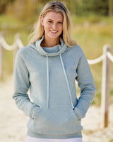 MV Sport Women's Space-Dyed Cowl Neck Sweatshirt MV Sport
