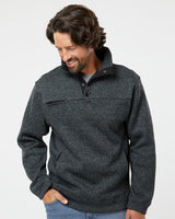 J. America Men's Traverse Snap Pullover Mens Apparel Sweatshirts & Fleece