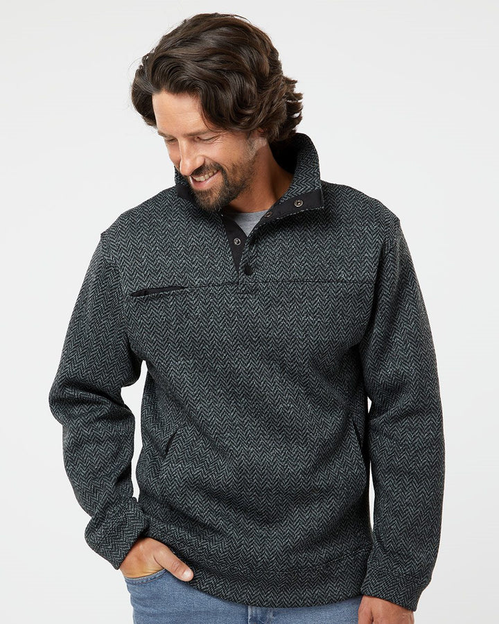 J. America Men's Traverse Snap Pullover J. America