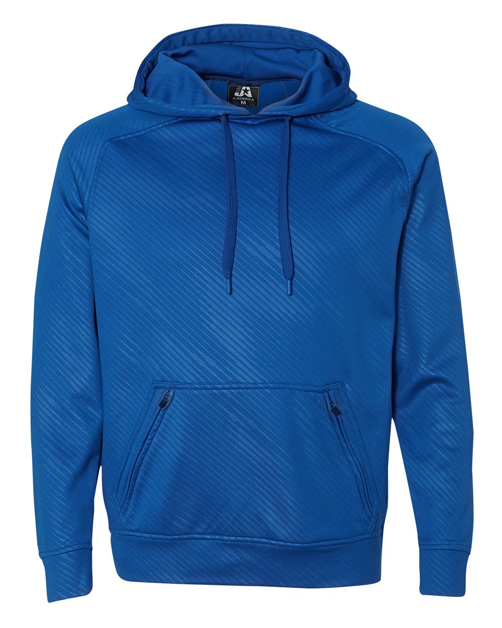 J. America Men's Volt Polyester Hooded Sweatshirt J. America