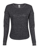 J. America Women's Cozy Jersey Crewneck Pullover J. America