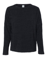 J. America Women's Teddy Fleece Crewneck Pullover J. America