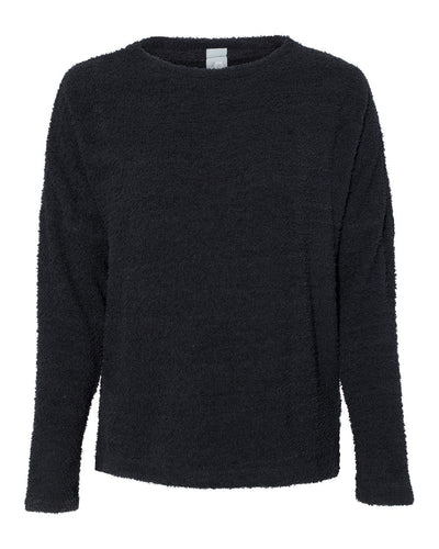 J. America Women's Teddy Fleece Crewneck Pullover