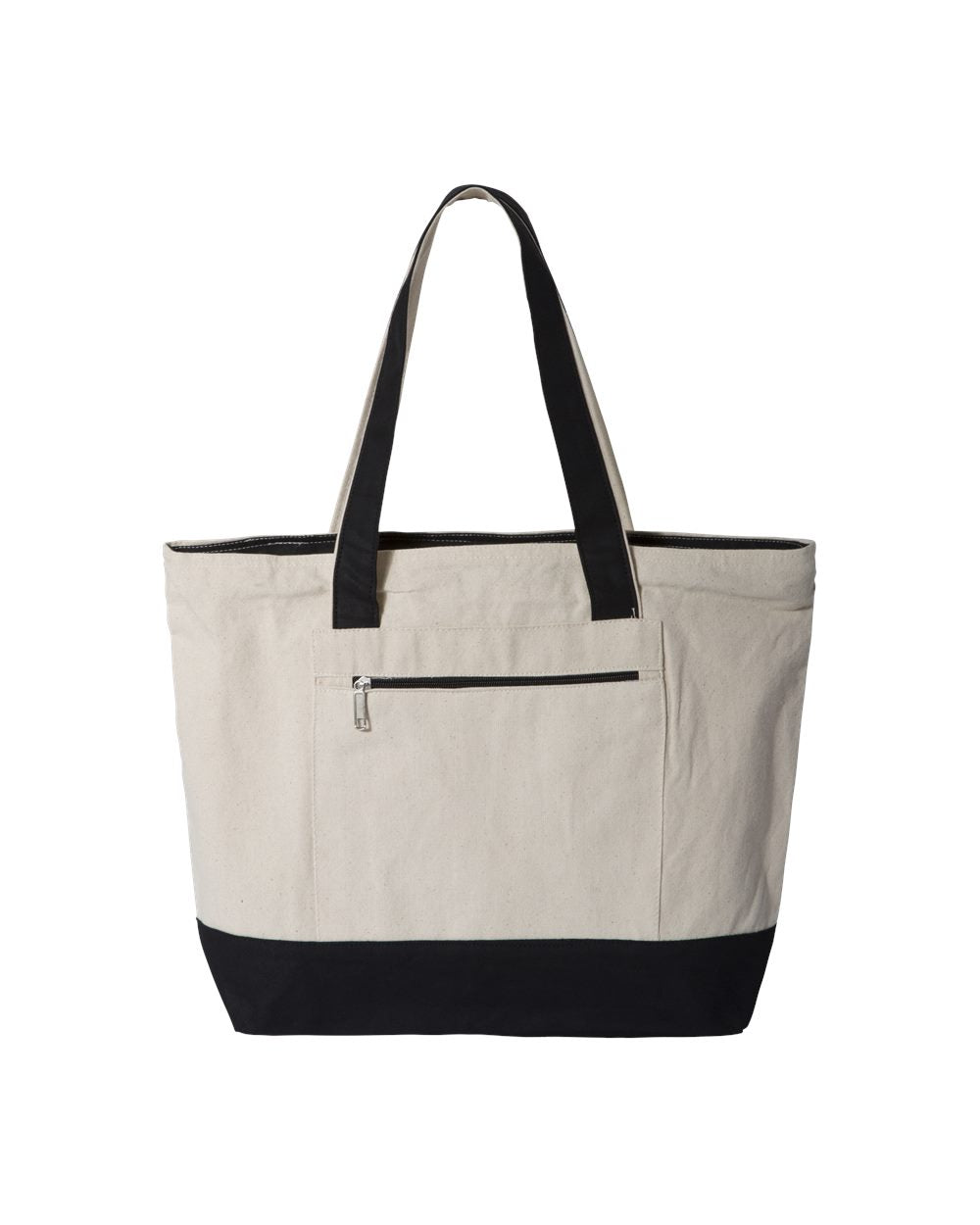 Q-Tees 19L Zippered Tote Q-Tees