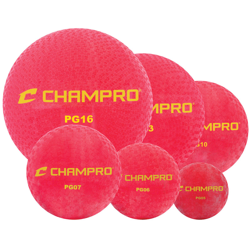 Champro Playground Ball - RED BODY - 5"