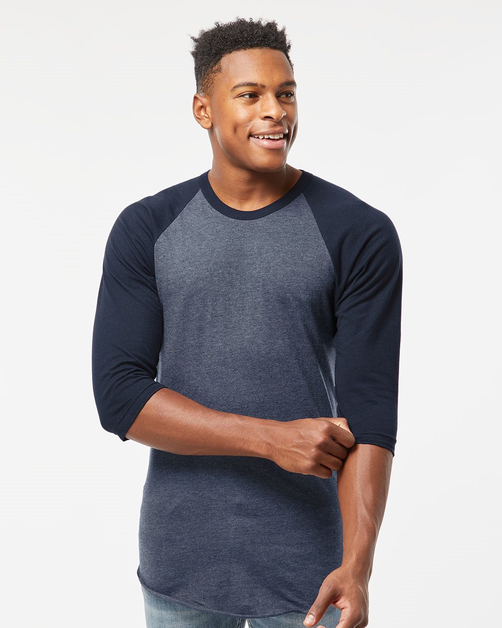 Tultex Unisex Fine Jersey Raglan T-Shirt Tultex