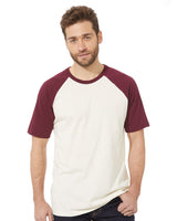 Next Level Men's Fine Jersey Short Sleeve Raglan Tee Next Level Apparel