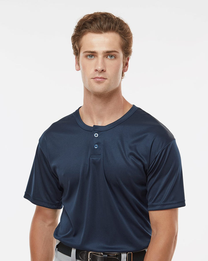 Alleson Men's Athletic B-Core Placket Jersey Alleson