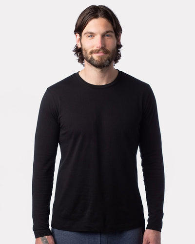 Alternative Men's Cotton Jersey Long Sleeve Go-To Tee
