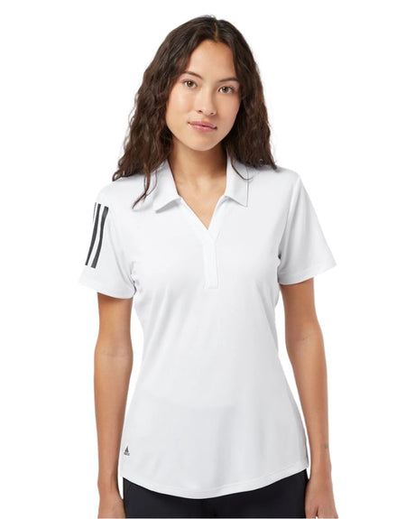 Adidas Women's Floating 3-Stripes Polo Adidas
