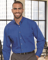 Van Heusen Men's Silky Poplin Shirt Van Heusen