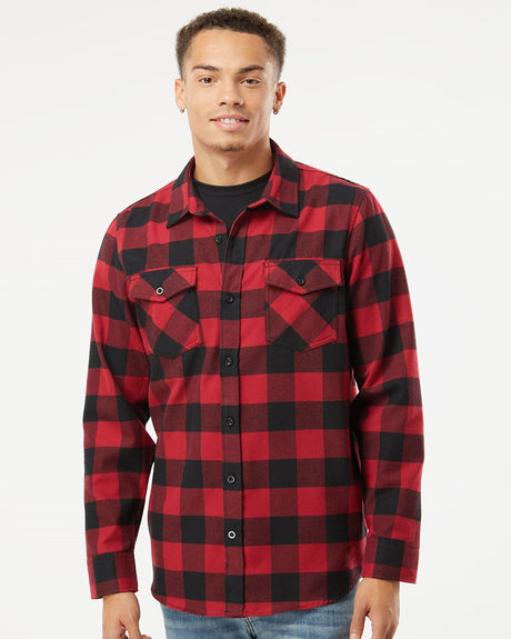 Independent Trading Co. Men's Flannel Shirt Independent Trading Co.