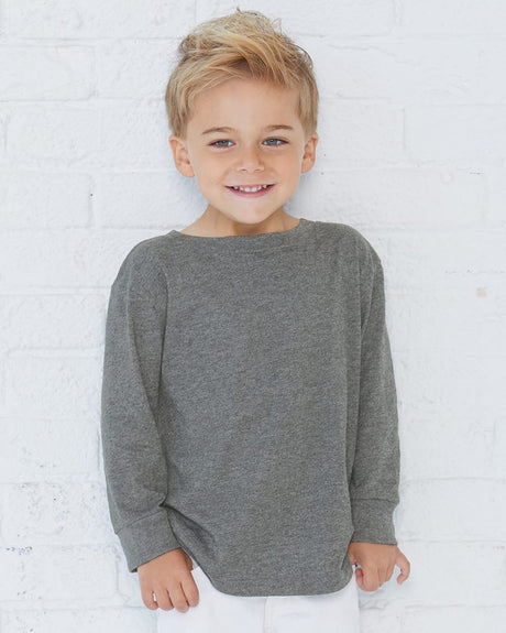 Rabbit Skins Toddler Long Sleeve Fine Jersey Tee Rabbit Skins