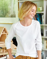 Hanes Perfect-T Women's Long Sleeve Scoopneck T-Shirt Hanes