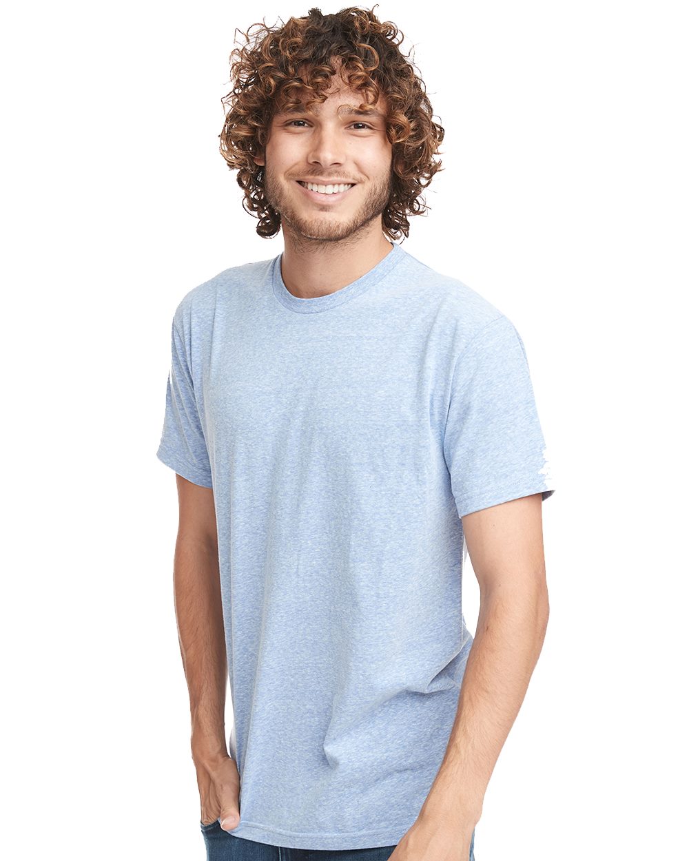 Next Level Men's Sueded Crew Next Level Apparel