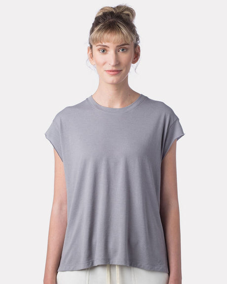 Alternative Women's Earthleisure Modal Triblend Muscle Tee Alternative