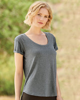 Weatherproof Women's CoolLast Heathered Lux Dolman Sleeve T-Shirt Weatherproof