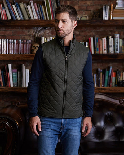 Weatherproof Men's Vintage Diamond Quilted Vest