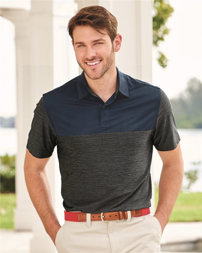 IZOD Men's Colorblocked Space-Dyed Polo