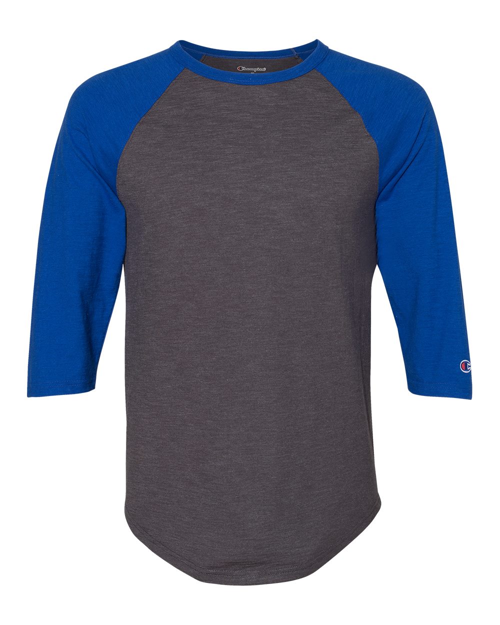 Champion Men's Premium Fashion Raglan Three-Quarter Sleeve Baseball T-Shirt Champion