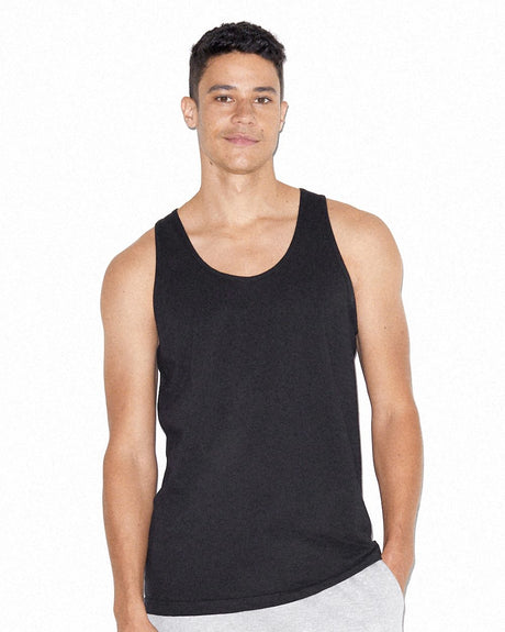 American Apparel Men's USA-Made Fine Jersey Tank American Apparel