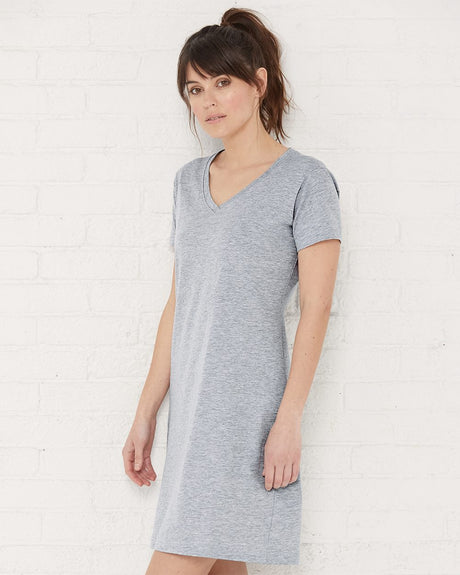 LAT Women's V-Neck Fine Jersey Coverup LAT