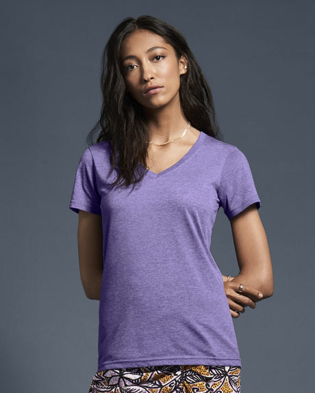 Anvil Women's Featherweight V-Neck T-Shirt Anvil