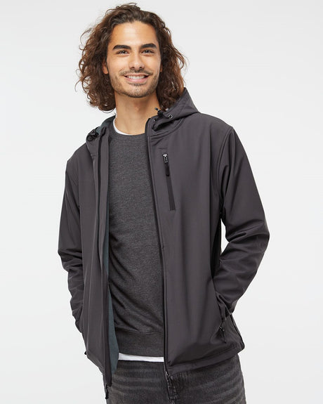 Independent Trading Co. Men's Poly-Tech Soft Shell Jacket Independent Trading Co.