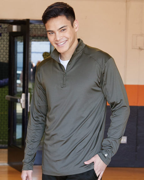 Badger Lightweight Quarter-Zip Pullover Badger
