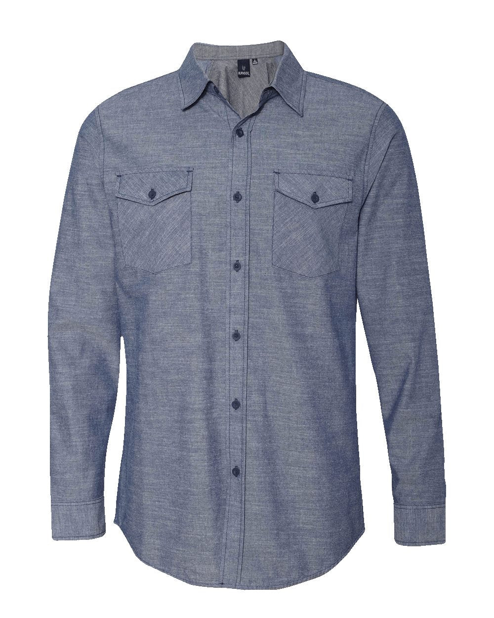 Burnside Chambray Long Sleeve Shirt Burnside