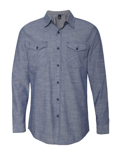 Burnside Chambray Long Sleeve Shirt Burnside