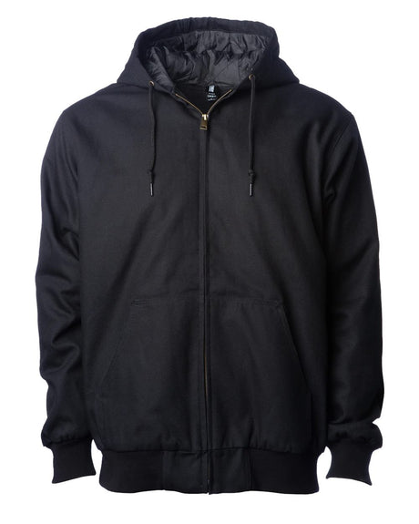 Independent Trading Co. Men's Insulated Canvas Workwear Jacket Independent Trading Co.