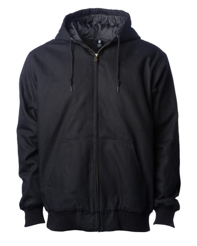 Independent Trading Co. Men's Insulated Canvas Workwear Jacket