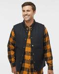 Independent Trading Co. Men's Insulated Canvas Workwear Vest Independent Trading Co.