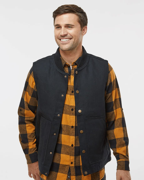 Independent Trading Co. Men's Insulated Canvas Workwear Vest Independent Trading Co.