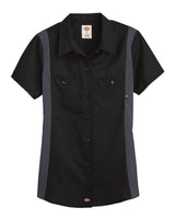 Dickies Women's Short Sleeve Industrial Colorblocked Shirt Dickies