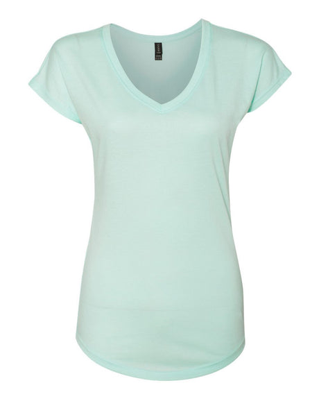 Anvil Womenâ€™s Triblend V-Neck T-Shirt Anvil