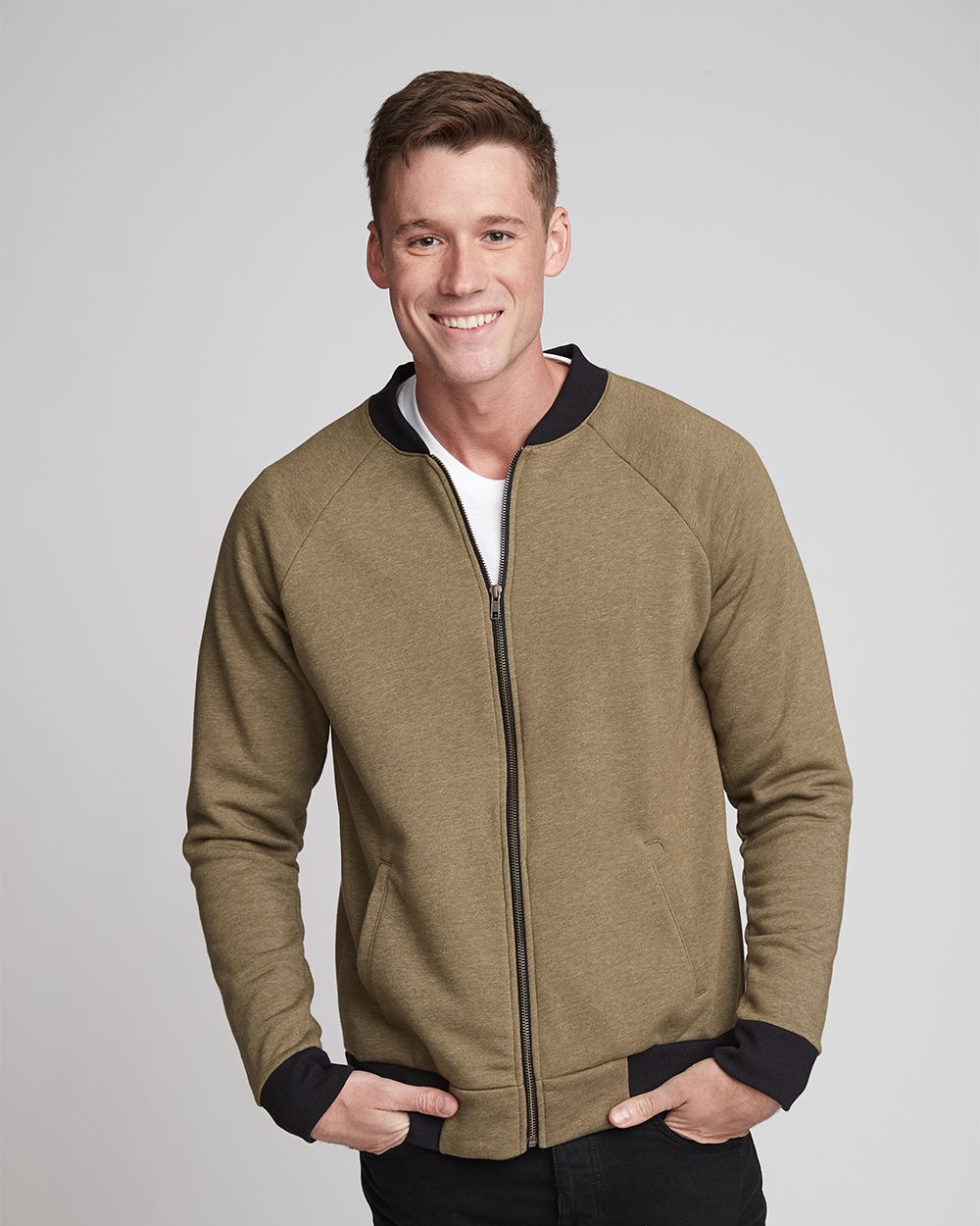 Next Level Unisex Malibu Bomber Jacket Next Level Apparel