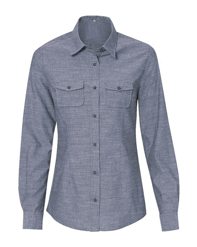 Burnside Women's Long Sleeve Chambray