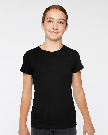 LAT Girls' Fine Jersey Tee LAT