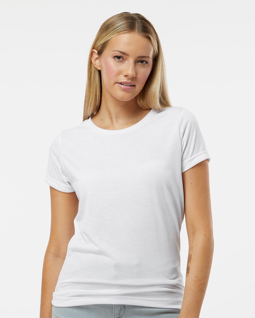 SubliVie Women's Polyester Sublimation Tee SubliVie