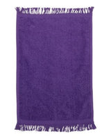 Q-Tees Fringed Fingertip Towel Q-Tees