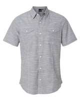 Burnside Textured Solid Short Sleeve Shirt Burnside