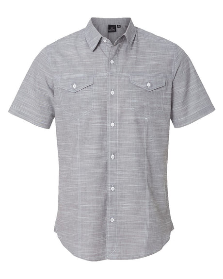 Burnside Textured Solid Short Sleeve Shirt Burnside